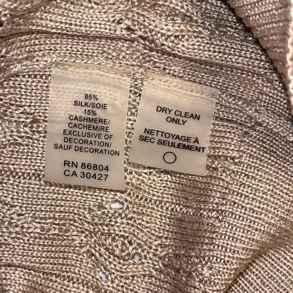 Magaschoni Cashmere & Silk Lightweight Knit Sweater - Picture 14 of 15